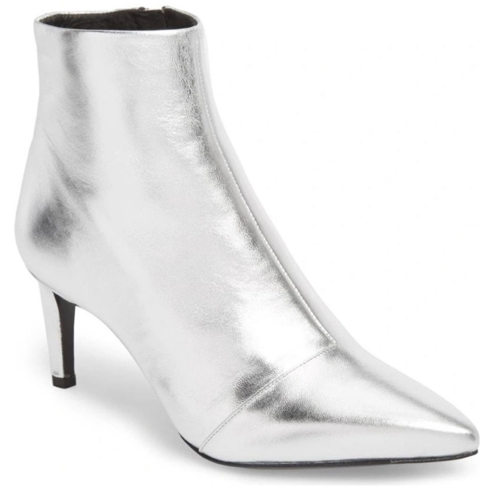 Rag & Bone Beha Ankle Bootie in Silver